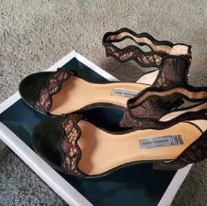 Lace heels